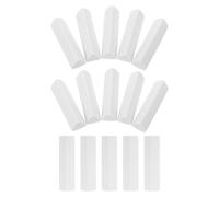 Zerodeko 15 Pièces Gomme à Croquis Triangulaire Blanche Tpe | Mini Gommes, Gommes de Classe, Usage Maison et Bureau, Réutilisable, sans Résidus