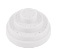 Zerodeko 1pièce Boîte de Rangement pour Embouts de Ponçage Ongles Support Plastique pour Forets Manucure Organiseur pour Accessoires Nail Drill Blanc Usage Professionnel et Domicile