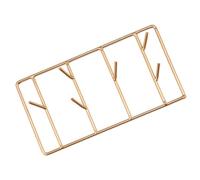 Zerodeko 1pièce Patère Murale Fer Simple et Solide Porte Manteau Mural Décoratif pour Vestes Sacs Chapeaux Support Stable et Facile à Nettoyer