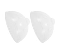 Zerodeko 2 Pièces pour Cuiseur à Œufs Électrique Rangement Compact Design Transparent Couvercles en Plastique pour Petites Cuisines