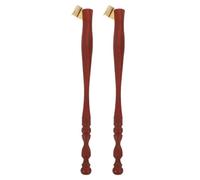 Zerodeko 2 porte-plumes obliques en bois, conception à bride amovible | Porte-plume oblique ergonomique, finition lisse, outil de calligraphie stable pour l'écriture anglaise, fournitures de