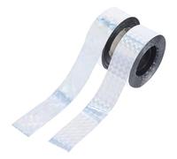 Zerodeko 2 Rouleaux Ruban Réfléchissant Pet 2,4x80m Réutilisable | Effet Brillant et Haute Réflectivité, Tourne Vent, pour Vergers, Balcons, Abris et Quais de Bateau