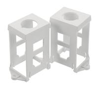 Zerodeko 2 supports de montage sur rail DIN pour interrupteur à | Adaptateur pour montage sur rail DIN sur panneau de commande, pour montage sur interrupteur dans boîte de distribution,