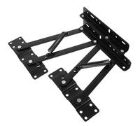 Zerodeko 2pièces Charnières à Ressort pour Table Basse Mécanisme Pliable Robuste Acier pour Levage Ajustable Accessoires de Mobilier Multifonctionnels pour Gain de Place