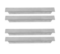 Zerodeko Barres de Séparation en Acier Inoxydable 4pcs pour Table Réfrigérante Buffet, Support Anti-chute, Installation Simple, Usage la Cuisine Commerciale et Hôtel
