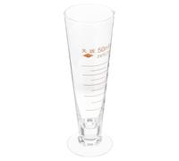 Zerodeko Bécher en verre gradué 50 ml résistant à la corrosion pour expériences de chimie en cuisine et pâtisserie