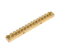 Zerodeko Bloc De Distribution Cuivre Barrette Raccordement Électrique Robuste Borne De Terre Et Bornier Batterie Barrette Terre Coffret Compact Pour Installation Facile
