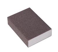 Zerodeko Bloc de Ponçage en Éponge Douce et Pratique en Acier et Mousse, Lot de 4 Pièces pour Polissage et Ponçage la Maison Cuisine