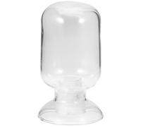 Zerodeko Bocal Solide, Cuisine Facile à Transporter en Verre D'allumettes de Cloche Bouchon en Liège Activités en Plein Air