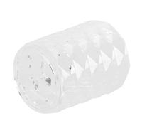 Zerodeko Boîte à Pinceaux de Maquillage Cristal Motif Diamant, Seau de Rangement Pratique pour Outils Cosmétiques, Porte-stylo Multifonction Transparent pour Bureau et Salle de Bain