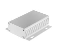 Zerodeko Boîte de Projet Électrique en Aluminium 80x71x25 Mm, Coffret Compact et Étanche, Boîtier Portable Simple pour Projets Électroniques en Extérieur
