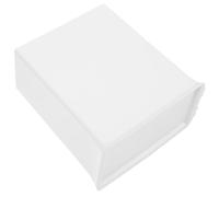 Zerodeko Boîte de Rangement Blanche en Plastique pour Dosettes de Lessive Grosse Capacité, Robuste et Multifonctionnelle, pour Organiser la Buanderie