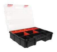 Zerodeko Boîte de Rangement Compartimentée Étanchéité en Plastique Plusieurs Compartiments pour Petites Pièces de Quincaillerie pour Outils de Bricolage
