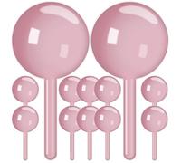 Zerodeko Boîte de Rangement Décorative en Plastique pour Bonbons, 12 Pièces, Forme Sucette Creuse, Multi-fonctionnelle et Confortable, pour Fêtes D'anniversaire