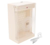Zerodeko Boîte de Séchage pour Appareil Auditif Déshumidificateur Usb, Séchage à Air Chaud Constant, Plastique Blanc, pour Voyages et Usage Professionnel