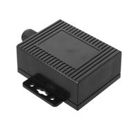 Zerodeko Boîte électrique extérieure, boîtier de connexion étanche pour | Boîtier d'alimentation étanche IP65 pour multiprise, minuterie, guirlandes lumineuses, noir
