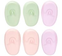 Zerodeko Cache-oreilles 3 en Silicone pour Teinture Capillaire Légères et Portables Protection Auditive Coiffage Voyages