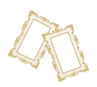 Zerodeko Caches Décoratifs pour Interrupteur 2 Pcs en Plastique Solide Protection Murale et Couleur Longue Durée pour Chambre et Salon