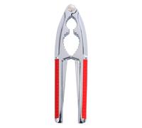 Zerodeko Casse-noix en Alliage de Zinc Rouge, Outil Professionnel pour Casser les Coquilles Dures, Pince Ergonomique Maison Restaurant