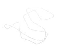 Zerodeko Chaîne de Stores Verticaux en Plastique Blanc Tirage Fluide et Design Simple, Pièces de Rechange pour Rideaux Enrouleurs au Bureau ou Salon