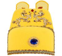 Zerodeko Chapeau Chinois Ancien pour Cosplay et Fête Accessoire de Costume Traditionnel Asiatique Décor de Spectacle pour Carnaval et Représentation