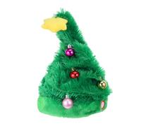 Zerodeko Chapeau de Noël animé, chantant et dansant, chapeau de Père Noël