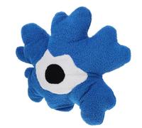 Zerodeko Coussin D'assise en Peluche Bleu Forme Fleur, Coussin Décoratif Polyvalent pour Chaise ou Sol, pour Chambre ou Salon