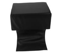 Zerodeko Coussin Lavable Rehausseur Insert de Chaise Noir en Cuir Synthétique Confort Renforcé pour Fauteuil de Salon pour Garçon et Filles Bébé pour Tout-petits