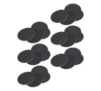 Zerodeko Disque de ponçage 120Pcs pour éliminateur de callosités, carborundum noir, rechange pour lime électrique à pieds, pour pieds doux