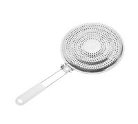 Zerodeko Disque Relais Induction Isolation Thermique en Acier Inoxydable Argenté Diffuseur de Chaleur pour Plaque Induction Adapté aux Casseroles et Poêles Cuisine