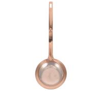 Zerodeko Écumoire à graisse à mailles fines - Louche filtrante en acier inoxydable pour écumer et filtrer les bouillons - Passoire à long manche pour la cuisson en fondue et en friture.