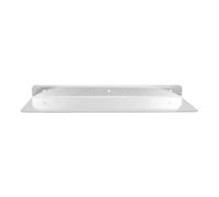 Zerodeko Étagère Flottante pour Plantes : Support Mural pour jardinières - Présentoir en Acier Inoxydable 51 cm - 20 kg - Étagère Suspendue pour Cuisine, Bureau, Salle de Bain, Salon - Argent