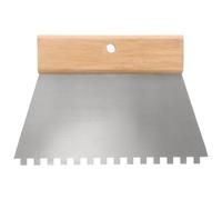 Zerodeko Grattoir plat multi-usages pour peinture murale, outil de peinture en acier inoxydable, idéal pour l'application d'enduit, le jointoiement de plaques de plâtre et le nettoyage des