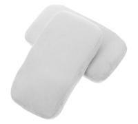 Zerodeko Housses D'accoudoirs de Chaise de Bureau Universelles 2 Pièces en Polyester et Mousse à Mémoire pour Coudes et Avant-Bras, Compatibles Fauteuils de Bureau et Gaming