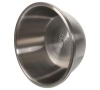 Zerodeko Lavabo Rond en Acier Inoxydable 304 Robuste et Compatible Lave-vaisselle Cuisine et Usage Domestique, Cuvette de Lavage Argentée pour Fruits et Fruits de Mer