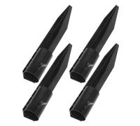 Zerodeko Lot de 4 Piquets de Rechange en Fer pour Lampes de Jardin, Stables et Solides, Accessoires pour Parasol de Plage en Extérieur Couleur Aléatoire