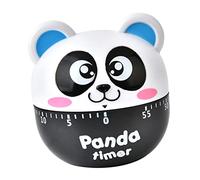 Zerodeko Minuterie De Classe Minuteur Panda Minuterie De Cuisine 60 Minutes Outil Multifonction Horloge Cuisine Brosse à Dent Horloge Bureau Manuel Faire Tourner