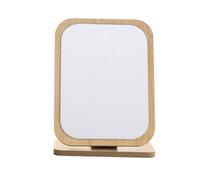 Zerodeko Miroir Pliant Bois Grand Format pour Maquillage de Bureau Miroir de Maquillage Pliable