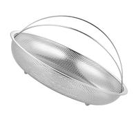 Zerodeko Panier à Nettoyer à Perforé Riz en Acier Poignée Inoxydable Vapeur Insert Facile pour Cuiseur pour Légumes