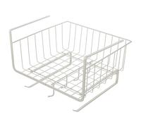 Zerodeko Panier Suspendu Organisateur sous Évier avec Crochet en Fer pour Rangement Coulissant Pratique la Cuisine pour Stockage D'armoire Cuisine