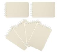 Zerodeko Petits Cahiers à Spirale pour Notes et Croquis Format A7 Lot de 6 Carnet de Poche à Lignes, Papier Lisse Léger et Portable, Bureau et École