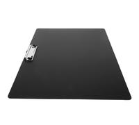 Zerodeko Planche à Dessin A3 Horizontale en Plastique Noir Pinces Robustes, Forme Ergonomique, Facile à Manipuler pour Bureau et Atelier