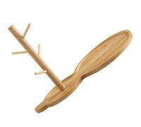 Zerodeko Plateau à Bijoux Support Créatif de Gourde Branches en Bois Caoutchouc Multifonction Organisateur pour Clés Décoration Pratique Bagues, Bracelets et Montres pour Table D'entrée