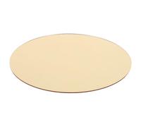 Zerodeko Plateau décoratif Rond en Miroir - Plateau Acrylique de 7,8 Pouces | Centre de table effet miroir - Plateau pour bougie ou parfum pour protéger le sol et les tables des éclaboussures et des gout