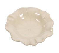 Zerodeko Plateau Design Créatif et Pratique pour Huiles Essentielles en Céramique Blanc Surface Lisse Facile à Nettoyer pour Salon de Beauté ou Toilettes
