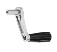 Zerodeko Poignée de Cintre Manuelle en Plastique avec Manivelle à Six Dents, Trou Hexagonal 11 Mm, pour Séchoir Suspendu en Balcon et Intérieur