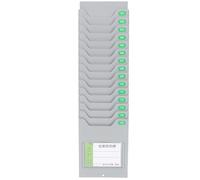 Zerodeko Porte-cartes de Gestion Plastique Cartes de Pointage Mural Résistant en Rack de L'information 15 Emplacements , Organisateur Ajustable Support pour de Présence et Étiquettes