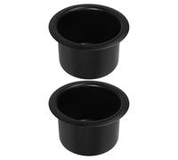 Zerodeko Porte-gobelet pour Canapé, Couch Cup Holder Encastrable en Acier Inoxydable, Base Stable, Lot de 2, pour Voiture et Camion