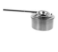 Zerodeko Pulvérisateur de Poterie en Métal Argenté 100ml Outil à Émailler la Poterie Réutilisable pour Argile et Céramique pour Sculpture et Artisanat