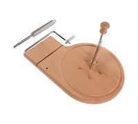 Zerodeko Râpe Manuelle à Fromage Portable Cuisine et Voyages, Beige | Bois et Métal, Démontage Facile et Nettoyage Simple, pour Fromage et Truffes Cuisine